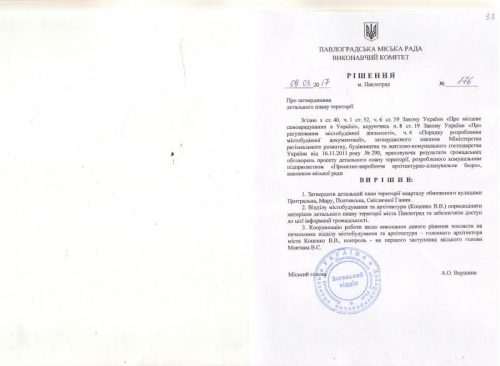 рішення затвердження