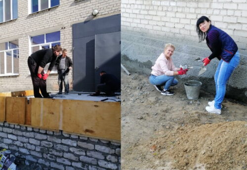 пiд час роботи